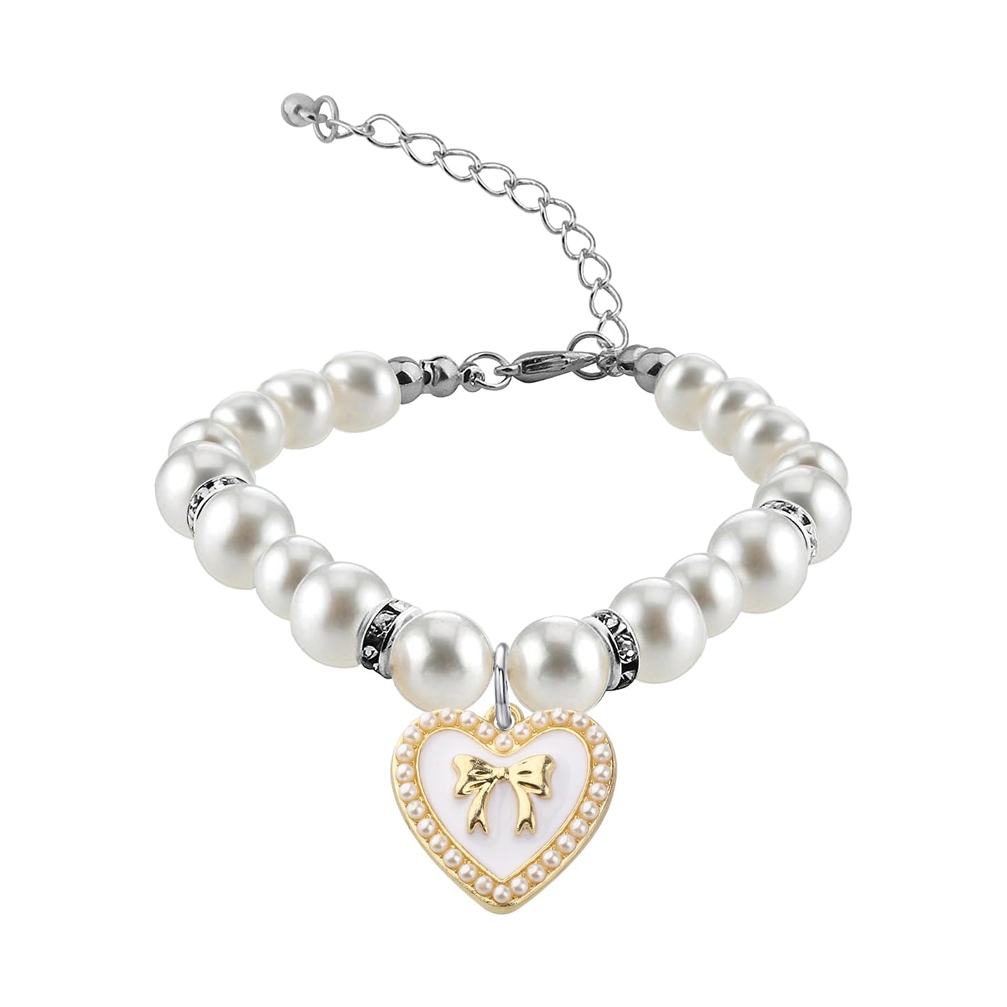 Coquette Girly Gift Jewelry Collection | Coquette Bow Earrings & Coquette Pearl Heart