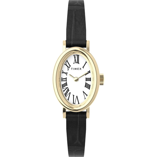 Timex Women's Cavatina Watch - TPearl Dial Gold-Tone Case