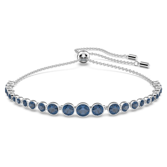 Swarovski Emily Tennis Bracelet Jewelry Collection, Clear Crystals, Blue Crystals, Pink Crystals