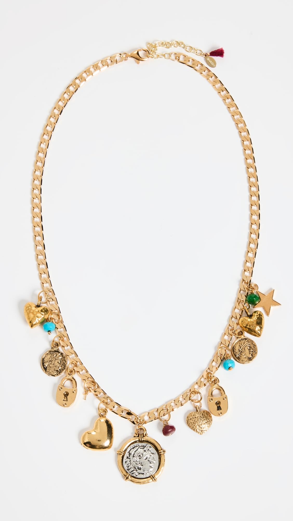 SHASHI Women's Ethereal Charm Necklace