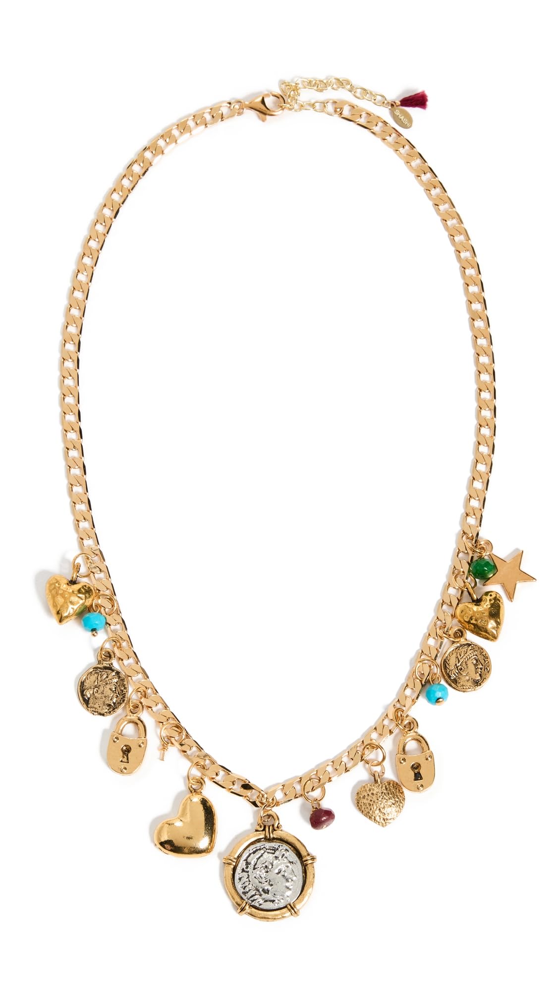 SHASHI Women's Ethereal Charm Necklace