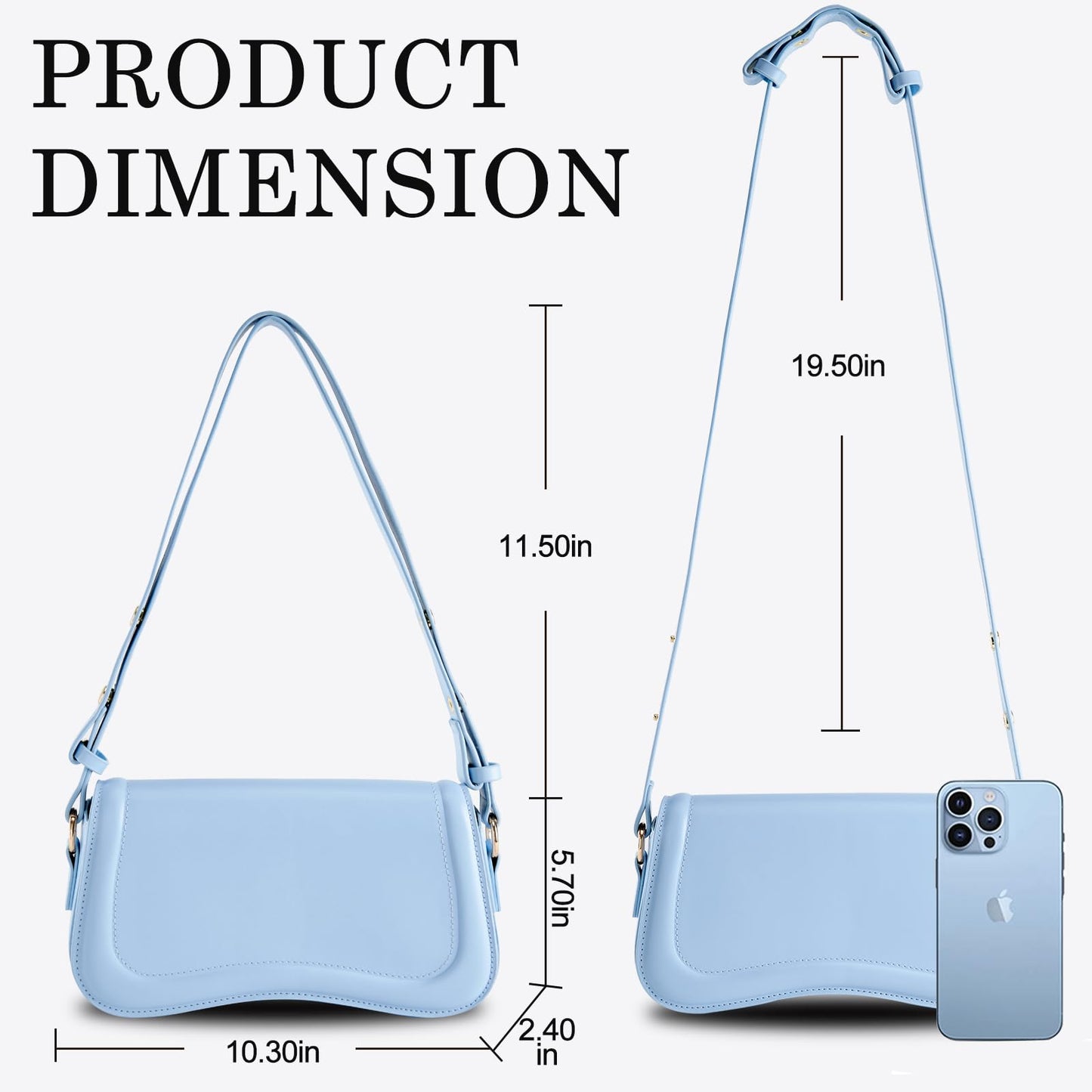 Small Shoulder Bag for women,Crossbody Purses,Leather Tote Handbag Clutch Hobo Purse,with Zipper Closure for Women