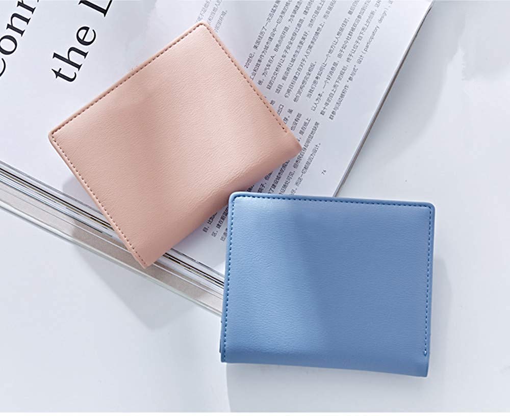 Women Wallets Small Bifold Leather Pocket Wallet Ladies Mini Short Purse