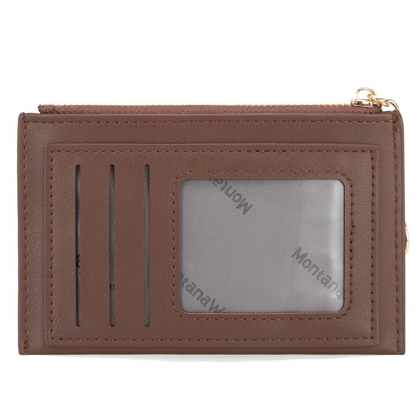 Montana West Stylish and Compact Credit Card Wallet for Women with Keychain and ID Slot Cardholder with Coin Pocket