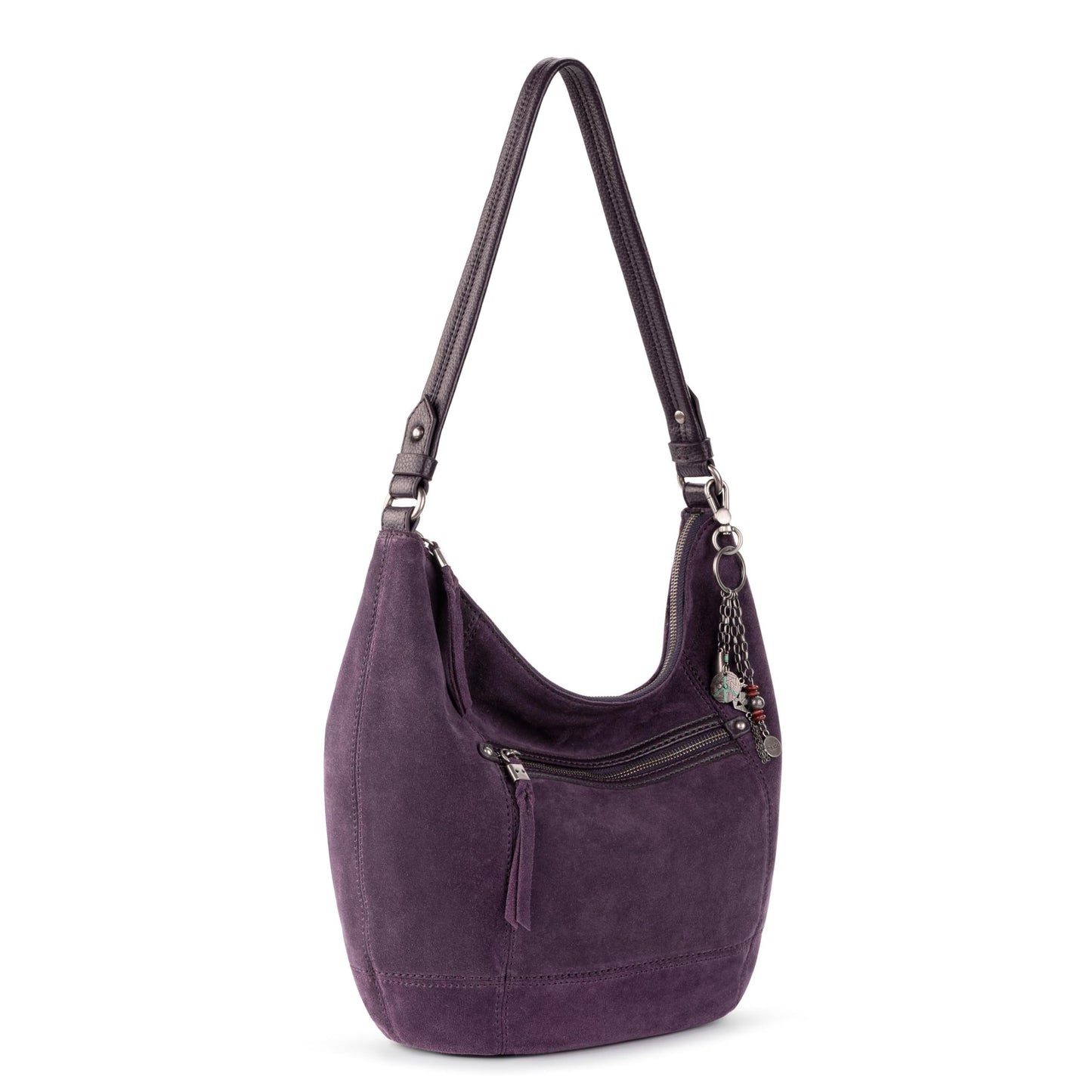 The Sak Sequoia Hobo Bag - Premium Large Leather Women's Handbag for Everyday & Travel - Durable Purse With Zipper Pocket