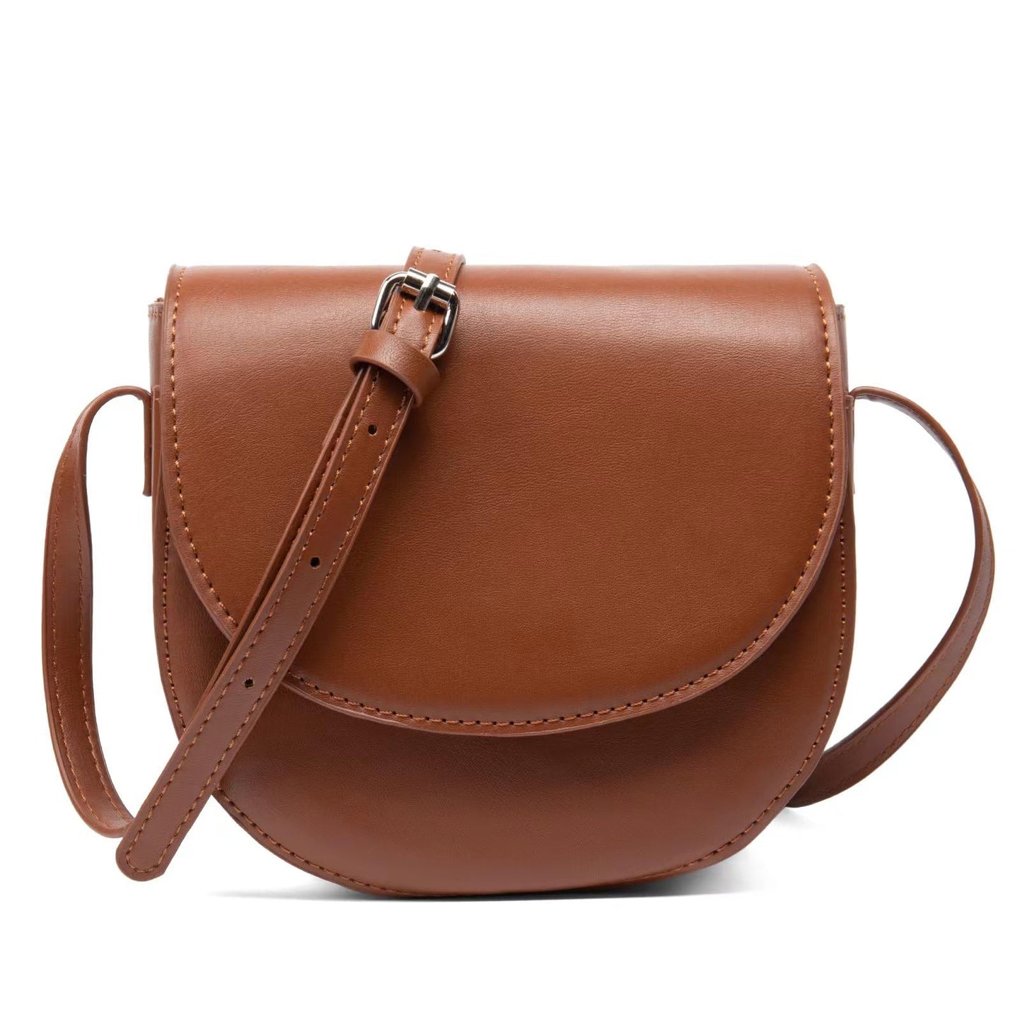 Crossbody Bag for Women Retro Simple Shoulder Bag Saddle Bag