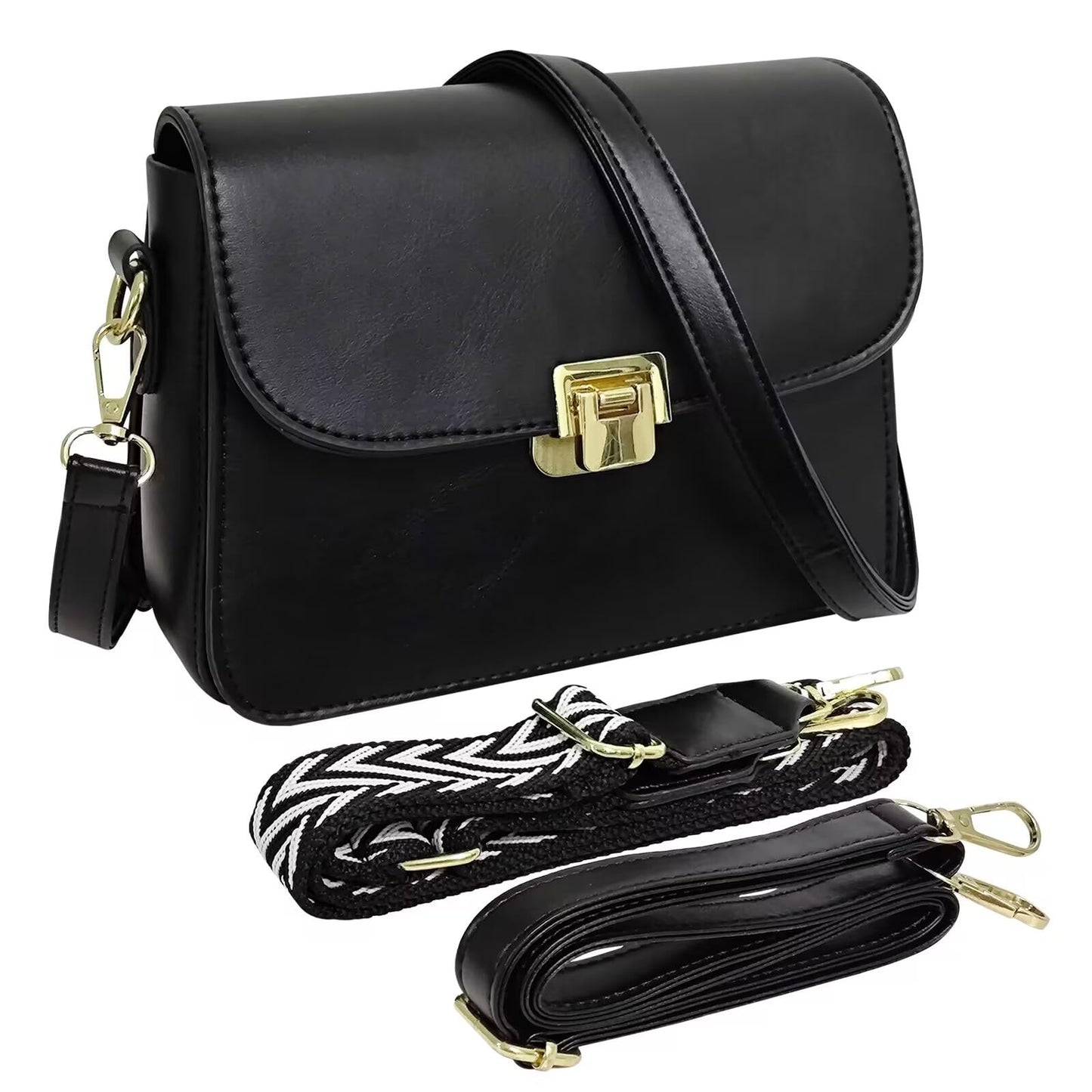 Women’s Crossbody Purse | Adjustable Strap, Convertible to Shoulder Bag, Small Handbag with Removable Strap