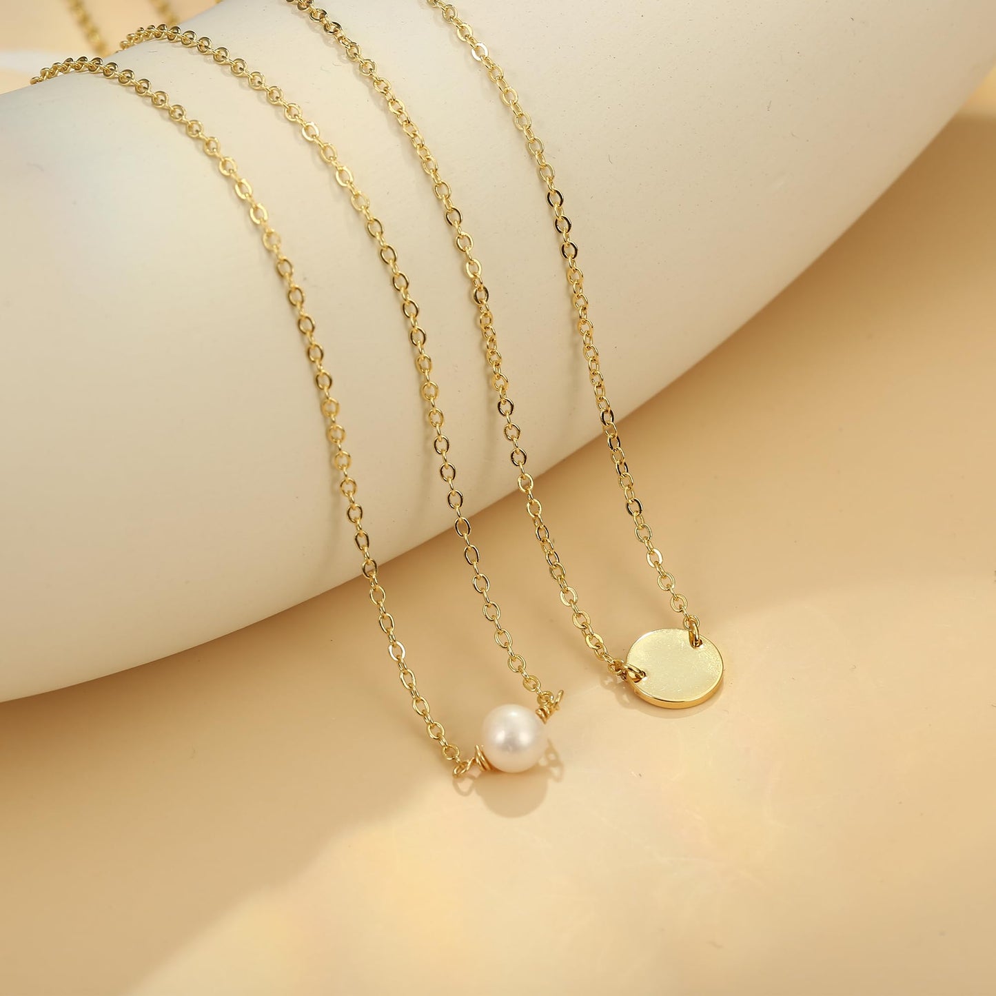 Dainty Gold Necklace for Women Girls Trendy - 14K Gold/Silver Plated Cute Heart Necklace for Women Handmade Heart Choker Necklace Tiny Heart Jewelry Gifts for Women Girls Teen Girls Stuff