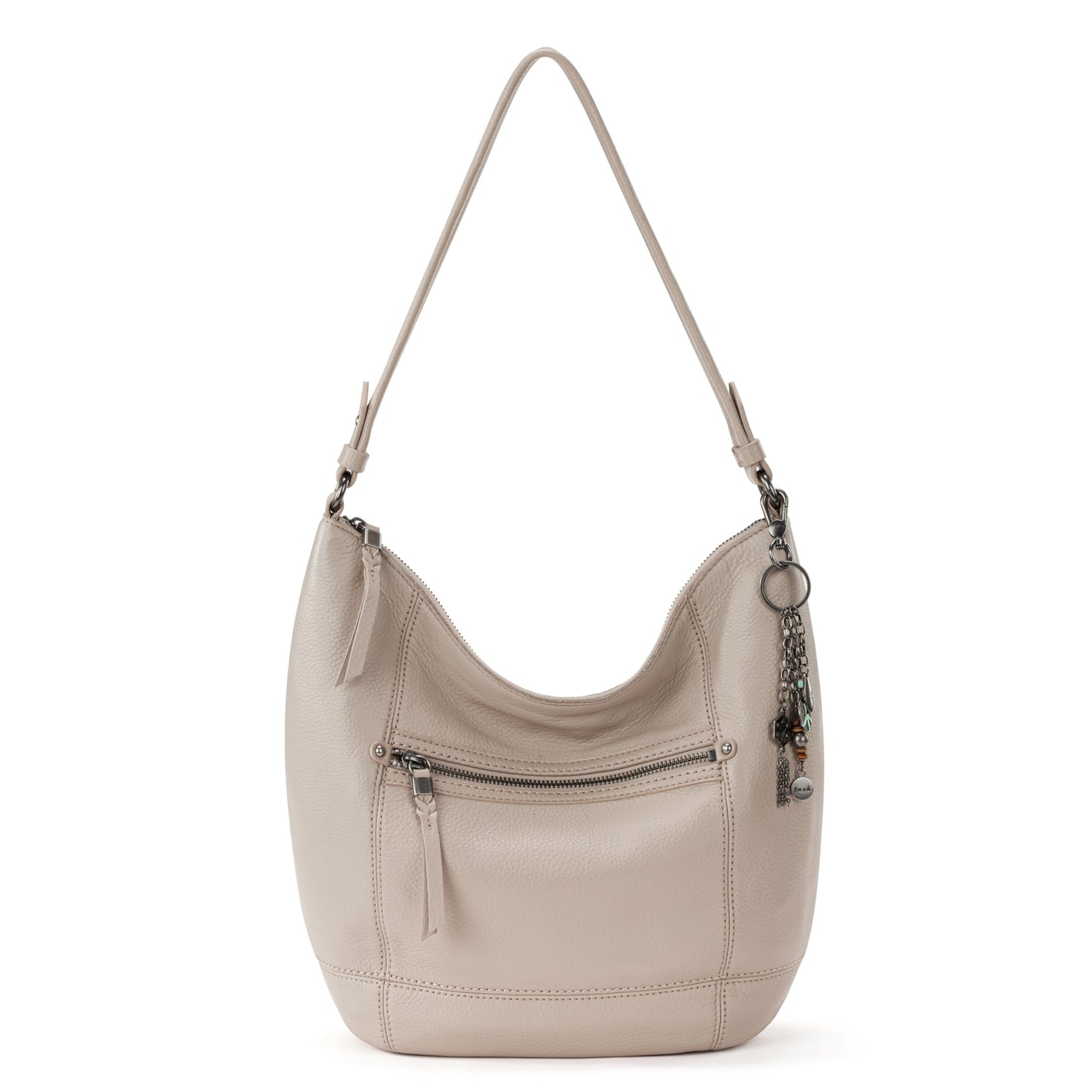 The Sak Sequoia Hobo Bag - Premium Large Leather Women's Handbag for Everyday & Travel - Durable Purse With Zipper Pocket