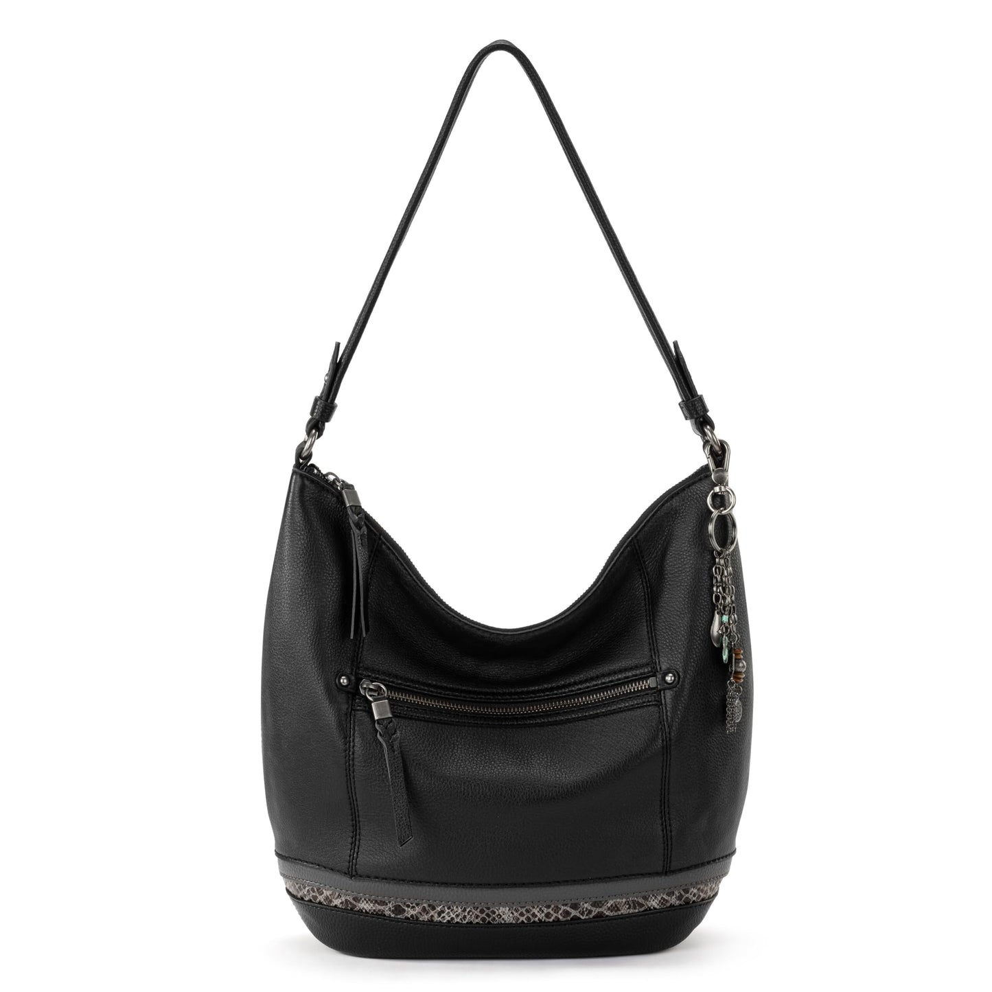 The Sak Sequoia Hobo Bag - Premium Large Leather Women's Handbag for Everyday & Travel - Durable Purse With Zipper Pocket