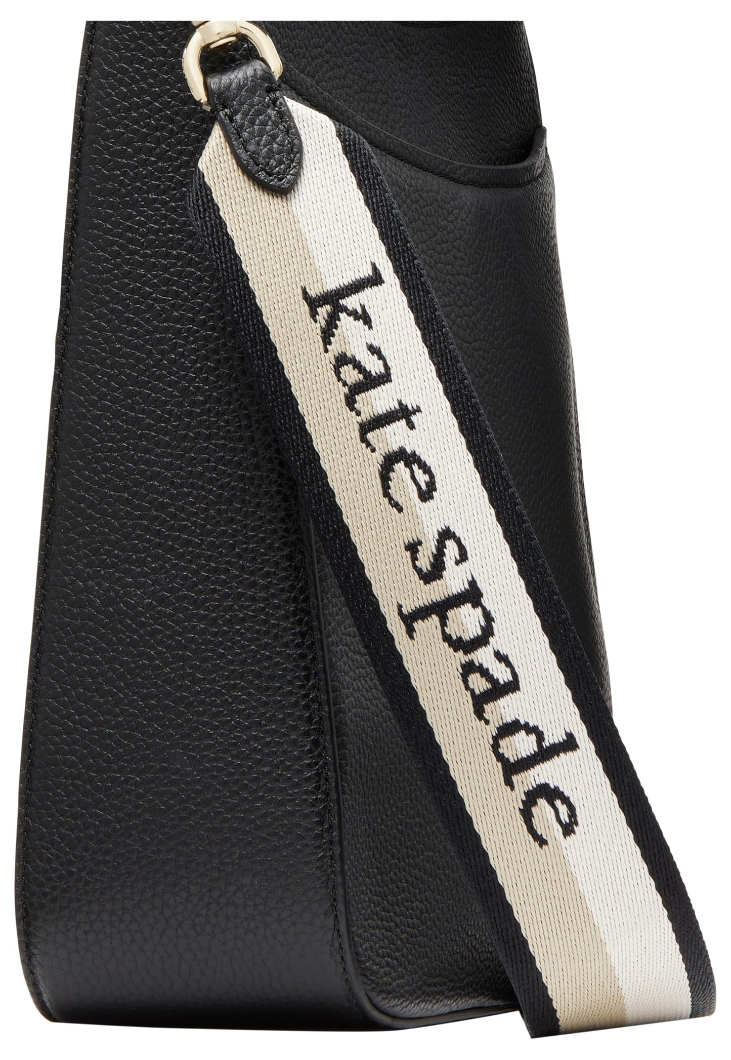 Kate Spade New York Women's Hudson Pebbled Leather Messenger Crossbody