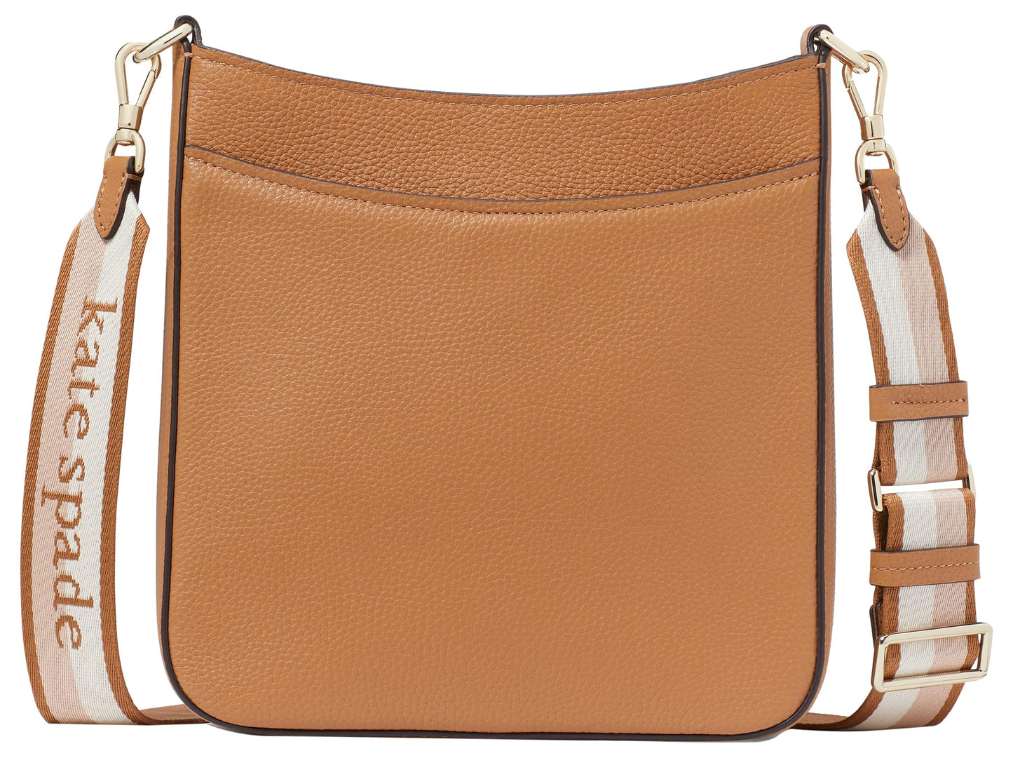 Kate Spade New York Women's Hudson Pebbled Leather Messenger Crossbody