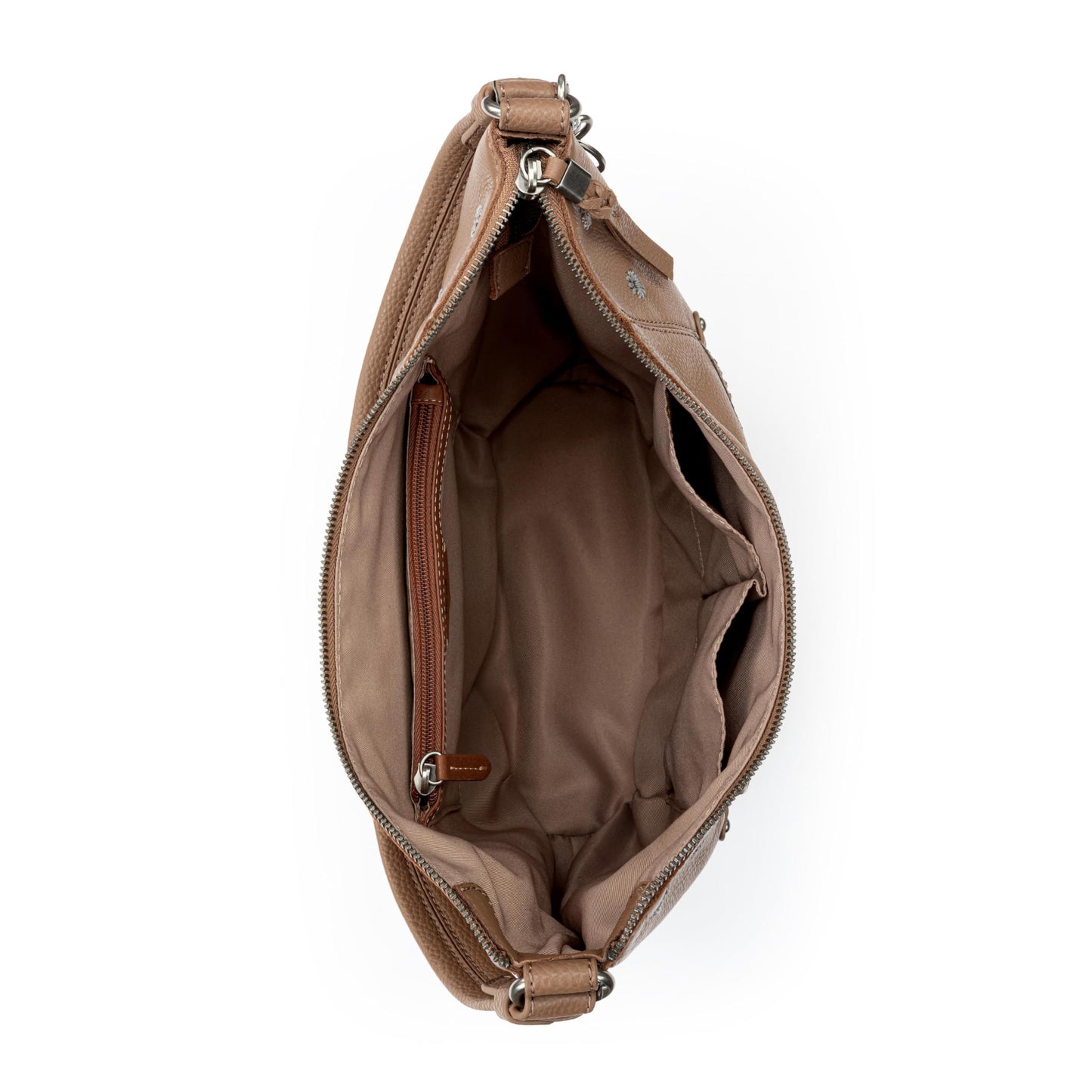 The Sak Sequoia Hobo Bag - Premium Large Leather Women's Handbag for Everyday & Travel - Durable Purse With Zipper Pocket